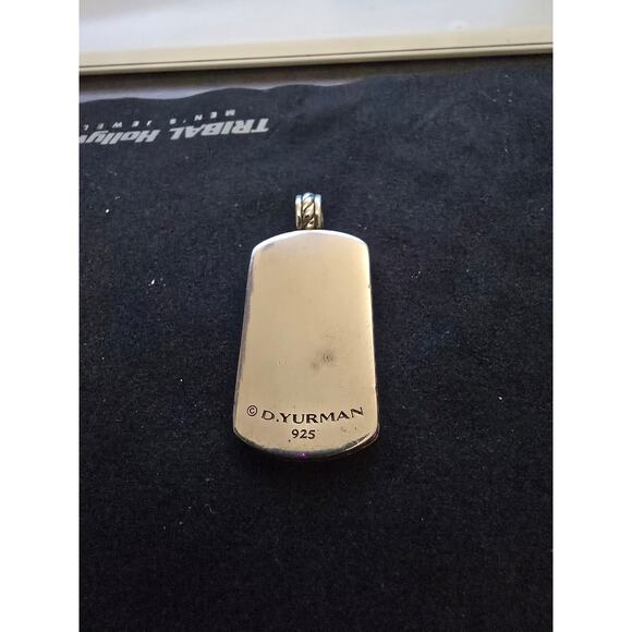 David Yurman Black Onyx Tag - Picture 3 of 4